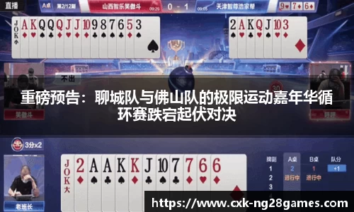 重磅预告：聊城队与佛山队的极限运动嘉年华循环赛跌宕起伏对决